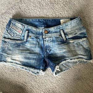 Brand new diesel denim shorts